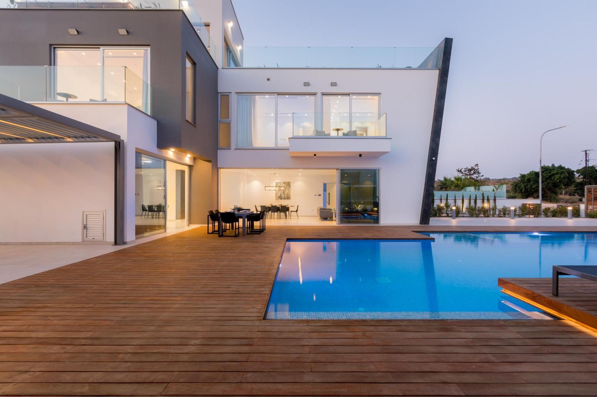 Seaview Luxury Villas Ajía Nápa Kültér fotó