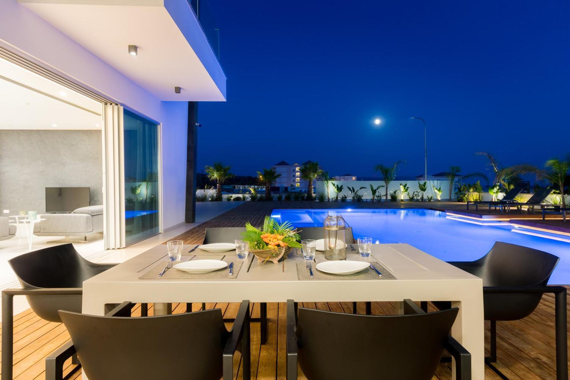 Seaview Luxury Villas Ajía Nápa Kültér fotó
