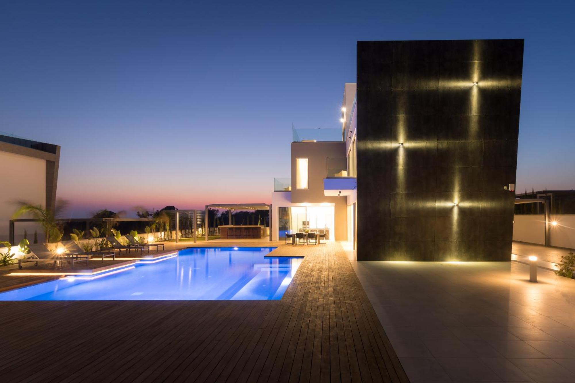 Seaview Luxury Villas Ajía Nápa Kültér fotó
