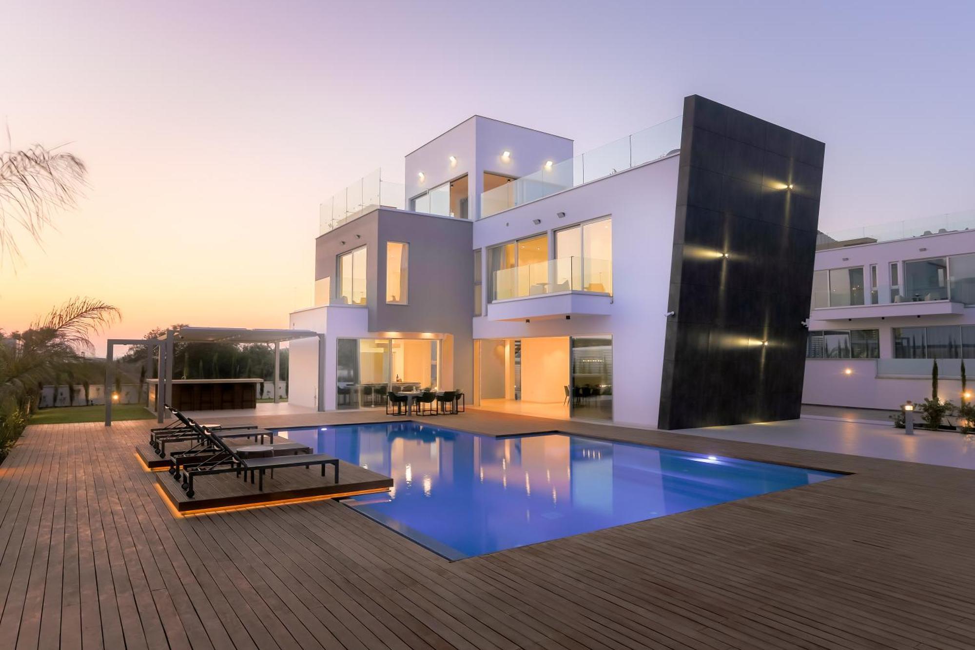 Seaview Luxury Villas Ajía Nápa Kültér fotó