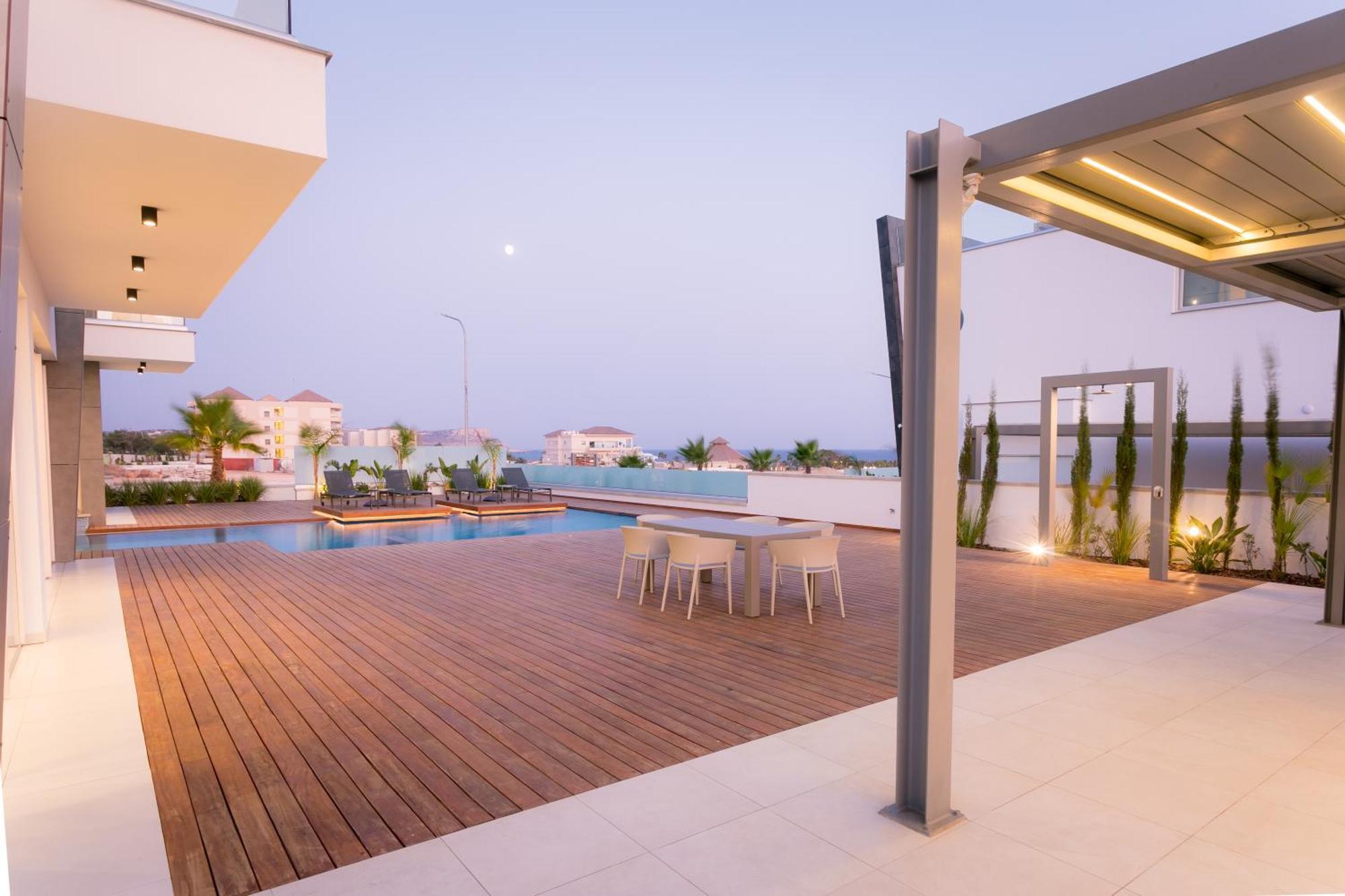 Seaview Luxury Villas Ajía Nápa Kültér fotó