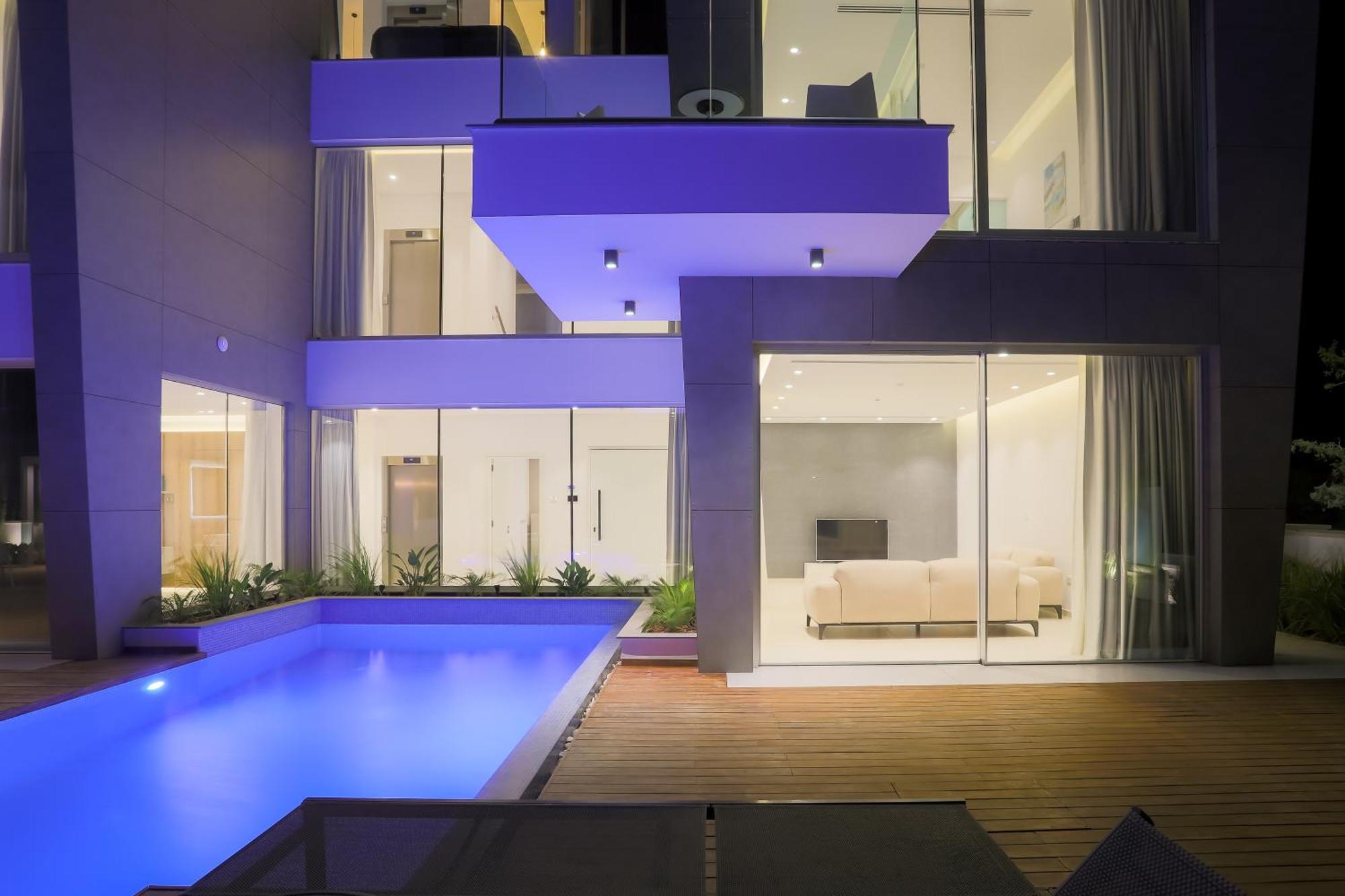 Seaview Luxury Villas Ajía Nápa Kültér fotó