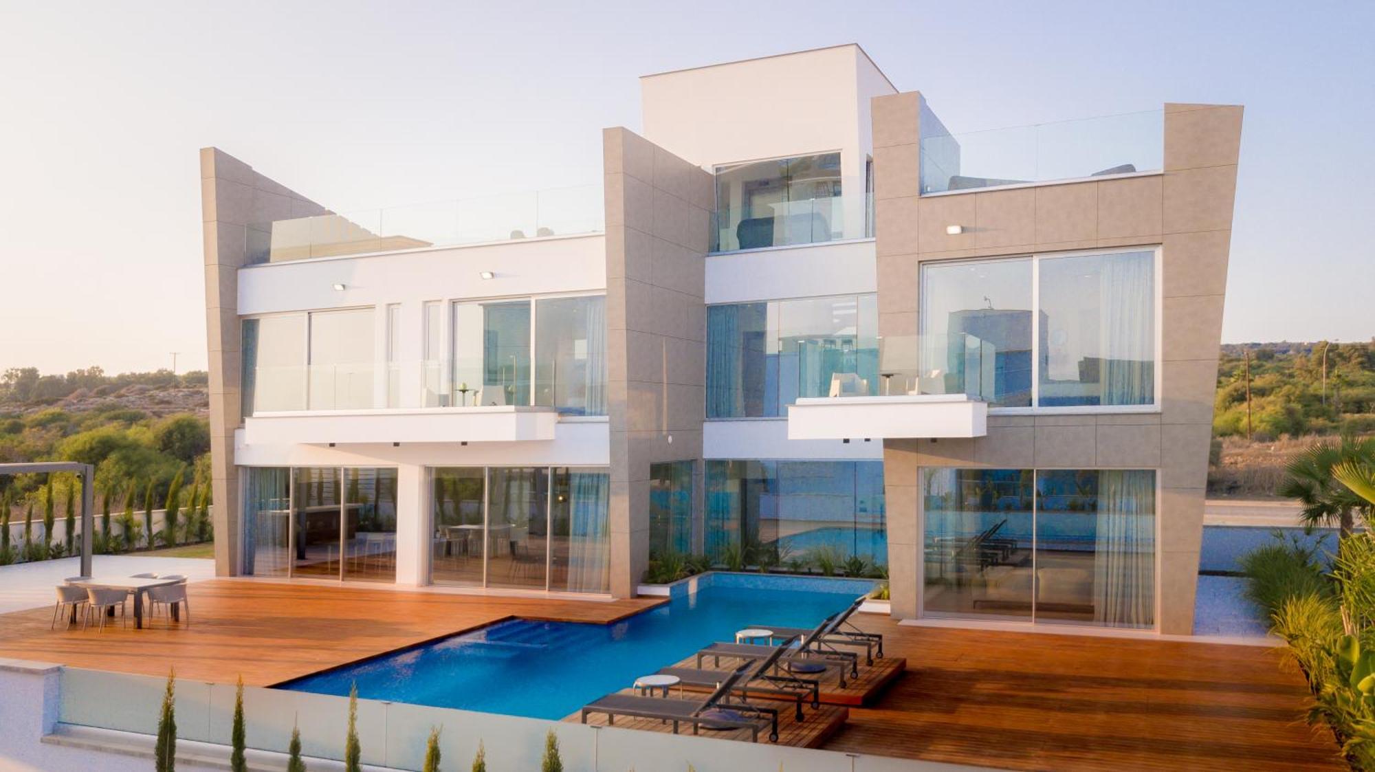 Seaview Luxury Villas Ajía Nápa Kültér fotó