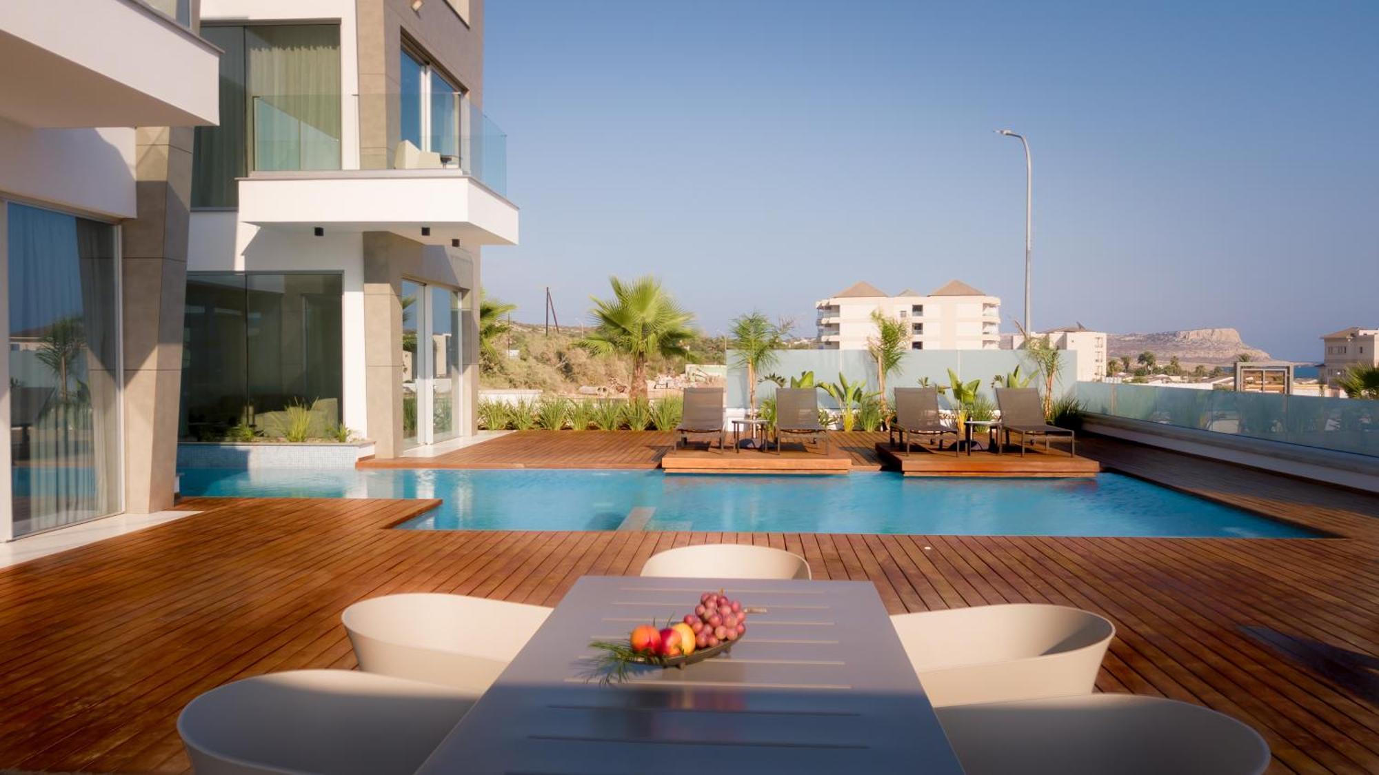 Seaview Luxury Villas Ajía Nápa Kültér fotó