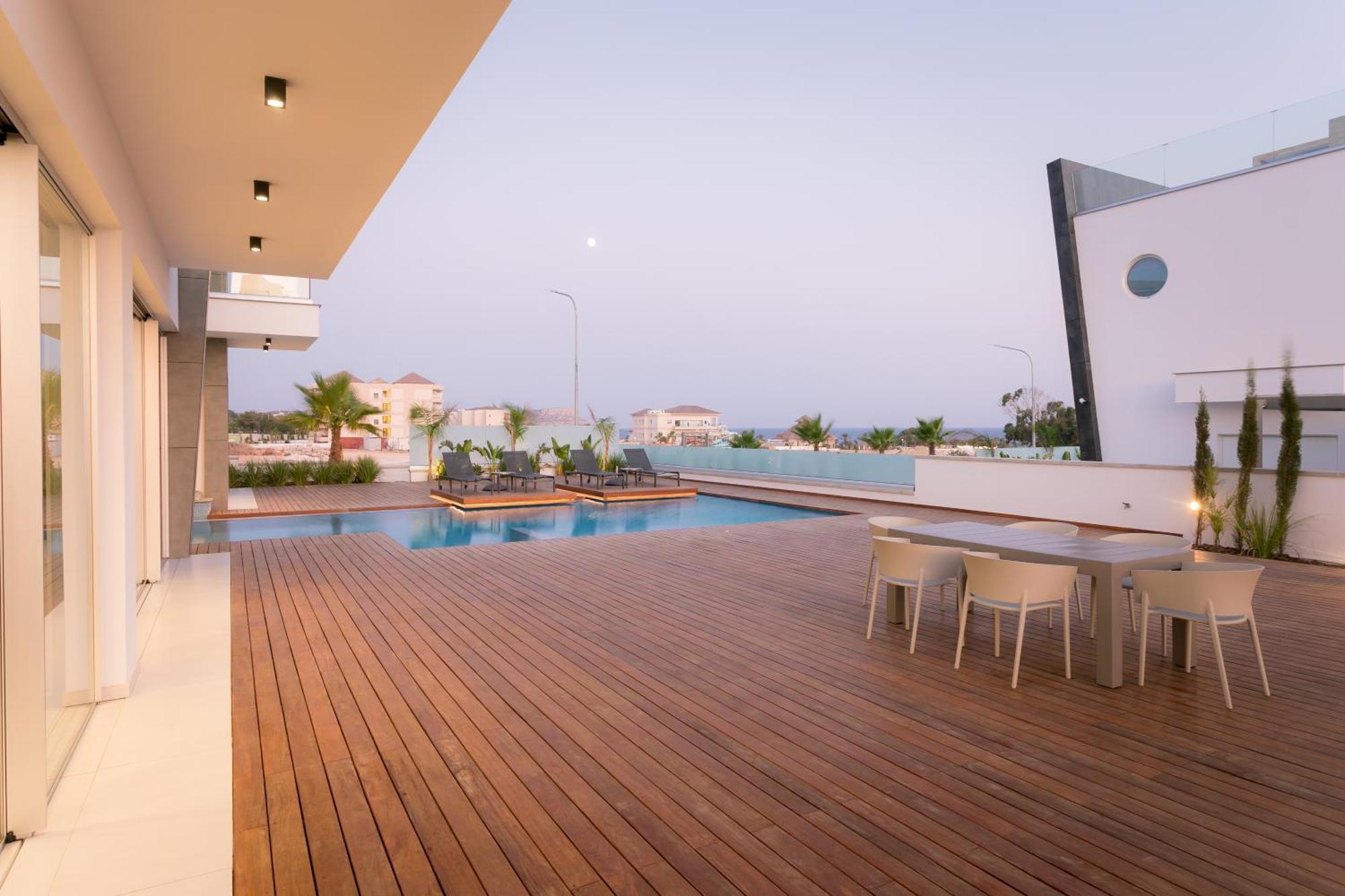 Seaview Luxury Villas Ajía Nápa Kültér fotó