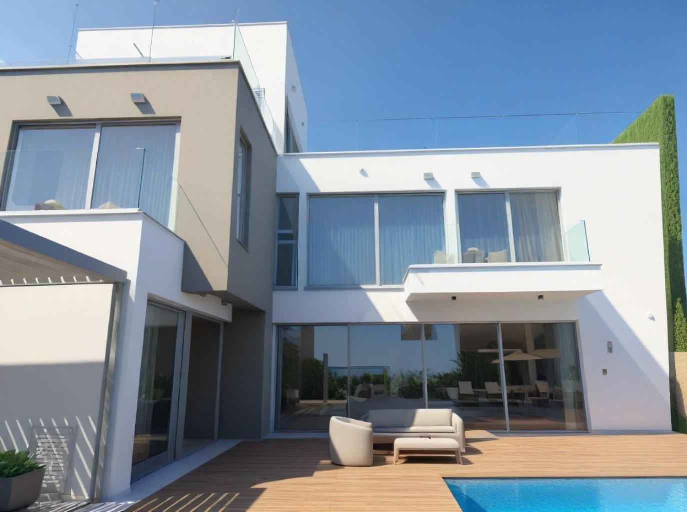 Seaview Luxury Villas Ajía Nápa Kültér fotó
