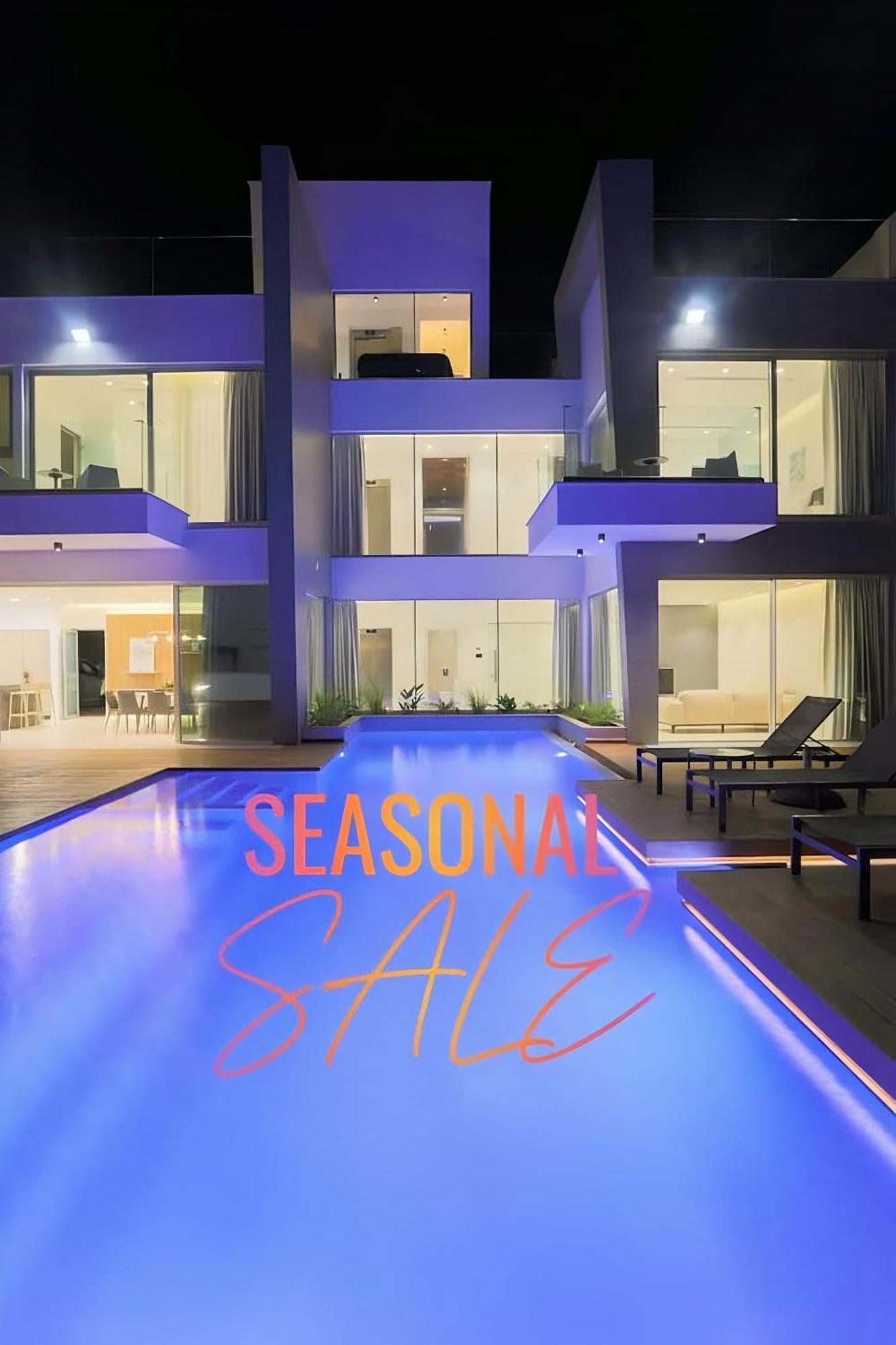 Seaview Luxury Villas Ajía Nápa Kültér fotó